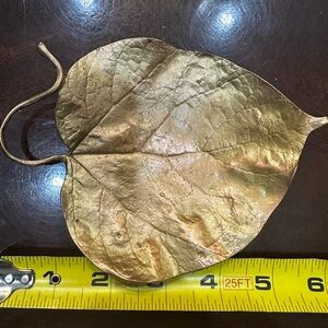 Michael Michaud table art leaf spoon rest